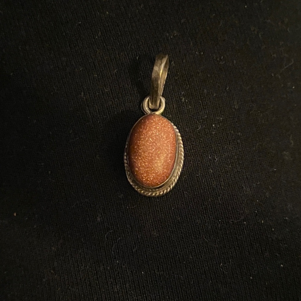 Elegant Goldstone Pendant